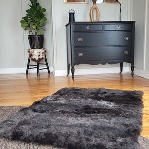 3 Pelt Gray Shorn Icelandic Lambskin